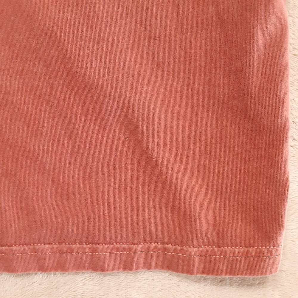 Pendleton Men's SS DESCHUTES Pocket Tee Large Brick Red Cowhide Leather Crew - Picture 8 of 8